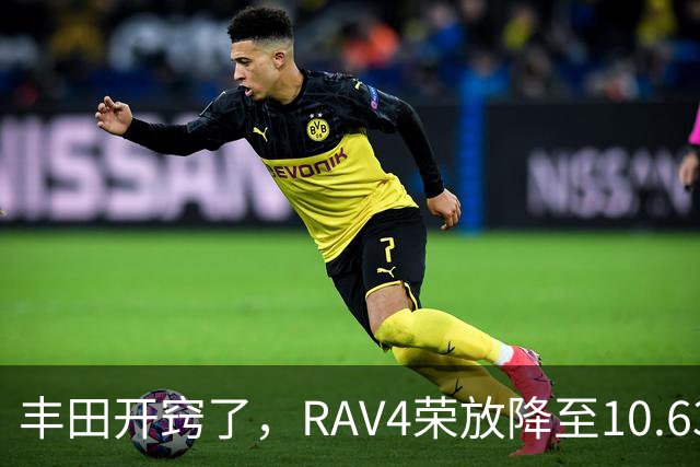 丰田开窍了，RAV4荣放降至10.63万起，一个月卖出16738台