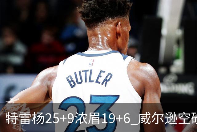 特雷杨25+9浓眉19+6 威尔逊空砍30+14奇才客胜公牛